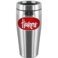 Nebraska Cornhuskers Steel Travel Mug